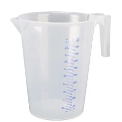 vendita online Caraffa misurino graduata in plastica 5 lt. Imbuti - Caraffe Pressol